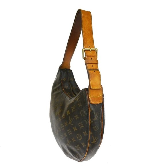 LOUIS VUITTON Croissant GM Shoulder Bag Monogram Leather Brown M51511 35YC109 - Picture 13 of 14